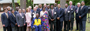 Representatives of the DITC's eight founding countries