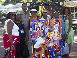 people with painting